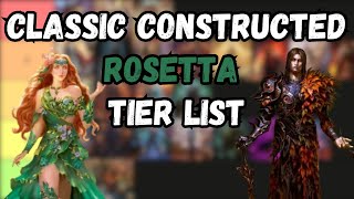 Rosetta Speculative Tier List [upl. by Flanna]