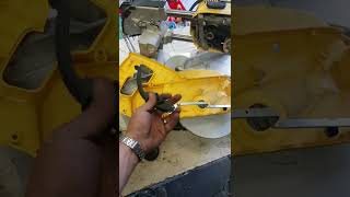 Dewalt DW707 miter saw repair [upl. by Pergrim425]