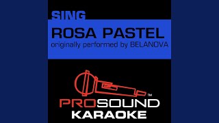 Rosa Pastel Originally Performed by Belanova Instrumental Version [upl. by Enomes747]