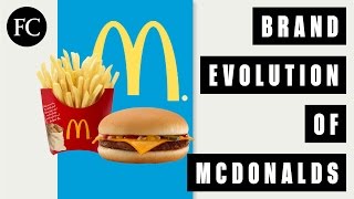 74 Years of McDonalds Marketing in Two Minutes [upl. by Lehplar500]