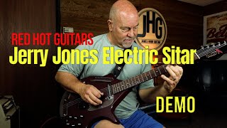 Jerry Jones Electric Sitar 0885 RED HOT GUITARS [upl. by Leno]