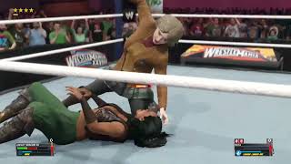 wwe2k23 Ashley Graham 23 vs Raya [upl. by Emearg214]