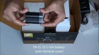 Unboxing Nikon D7000 162MP Digital SLR Camera Kit [upl. by Yauqram]