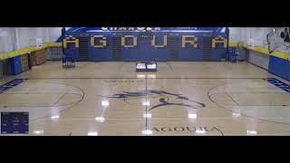 Agoura High School vs St Bonaventure High School Girls Varsity Volleyball [upl. by Analiese454]