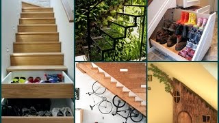 Under Stairs Ideas – 35 Best Interior Design Solutions [upl. by Ibrahim557]