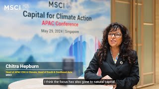 Capital for Climate Action Conference 2024  Interview with Chitra Hepburn [upl. by Caputto407]