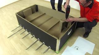 Aufbauvideo Maxstore® Profi Tischfussball Leeds [upl. by Rizzo]