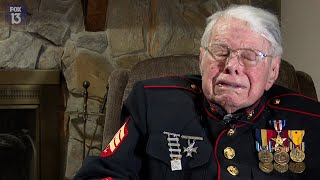 We havent got the country we had when I was raised 100yearold veteran worried about America [upl. by Espy302]