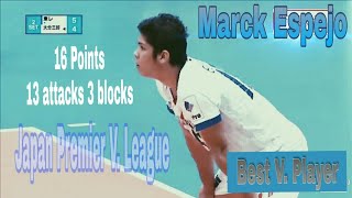 MARCK ESPEJO vs TORAY ARROWS  Japan V League 20182019 [upl. by Schreiber]