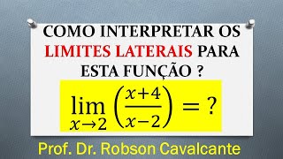 Limites Laterais AULA 1  Exercícios resolvidos 04 [upl. by Lumpkin600]