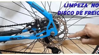 Desse jeito limpa o disco de freio da sua bicicleta bike mtb bicycling [upl. by Niven]