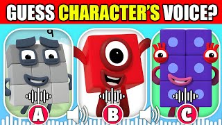 Can You Guess the NUMBERBLOCKS Characters Voice in 10 Seconds 🔢  One Two Three [upl. by Risan]