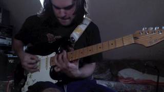 Fender Stratocaster Mexico scalloped 199394 shredding [upl. by Hcahsem85]