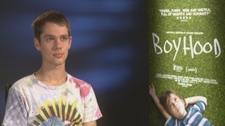 Ellar Coltrane interview Actor on watching himself grow old in new film Boyhood [upl. by Enyahs132]