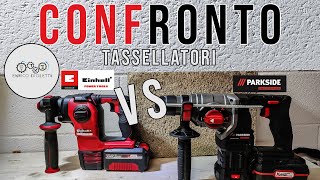 CONFRONTO TASSELLATORE Einhell vs Parkside brushless [upl. by Grath]