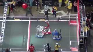 FRC 2014 Championship Einstein Field Final Match 3 FIRST Robotics CMP [upl. by Nanyk]