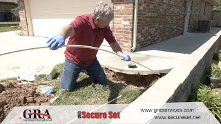 Secure Set Spray Foam Repairing Washouts Under Sidewalks RV Pads Pool Decks Driveways amp Patios [upl. by Seys731]