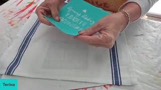 Tea Towel DIY [upl. by Barnett]