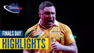 DOMINATION DOWN UNDER  Finals Day Highlights  2024 Australian Darts Masters [upl. by Avis]