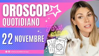 Oroscopo 22 Novembre [upl. by Oirtemed]