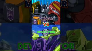 Menasor vs Devastator Transformers Devastation fighting shorts transformersdevastation [upl. by Welch]