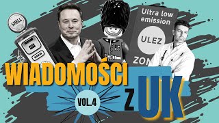 WIADOMOŚCI Z WIELKIEJ BRYTANII ODC 4  PODWYŻKI PALIW ULEZ NHS LEGO ELON MUSK [upl. by Alimrahs]