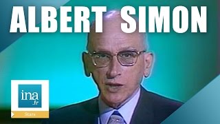 Albert Simon le célèbre présentateur météo dEurope 1 Archive INA [upl. by Bannerman329]