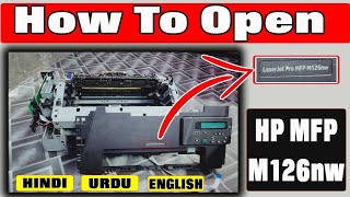 Hp laserjet 126nw printer assembly 🖨 Hp laserjet pro mfp m126nw fuser replacement📠 Review 😱 [upl. by Reizarf]