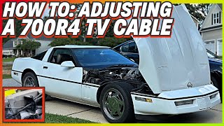 Tech Tip  Adjusting 700R4 TV Cable [upl. by Yve265]