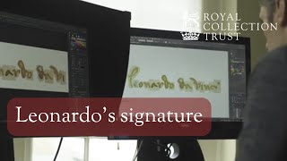 Recreating Leonardo da Vincis Signature [upl. by Eremihc263]