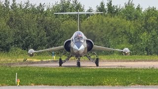 ▶️FULL POWER HOWL Afterburner F104 STARFIGHTER Leeuwarden [upl. by Hazard]