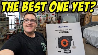 Is This the Best Retractable Extension Cord Reel Yet  Dewenwils Review amp Test [upl. by Haelak]