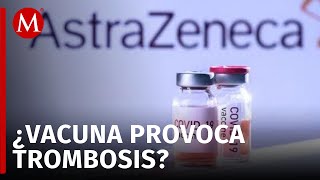 AstraZeneca reconoce riesgo de trombosis asociado a su vacuna contra el covid19 [upl. by Valleau]