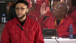 “In The Absence Of The Useless Minister” EFF Vuyani Pambo Asked To Withdraw About Min Blade Nzimande [upl. by Prosper]