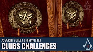 Assassins Creed 3  Club Challenges [upl. by Madden973]