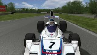 rFactor Brabham BT44B F11975 Mod [upl. by Pete]