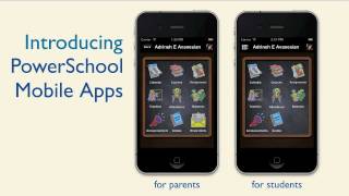 PowerSchool for Parents amp PowerSchool for Students App Video [upl. by Nauqat313]