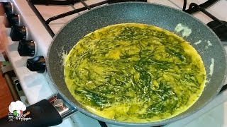 FRITTATA DI AGRETTI BARBA DEI FRATI SENAPE DEI MONACI LISCHI ROSCANO  FoodVlogger [upl. by Aciruam]