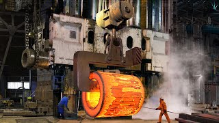 The Amazing Process of Melting and Forging Gigantic Metal Parts [upl. by Buderus227]