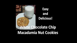 Delicious Macadamia Nut Cookies [upl. by Claudian]