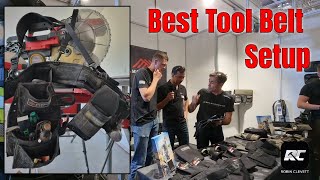 Tool belt setup for carpenters meet Diamondback Tool Belts [upl. by Eemia]