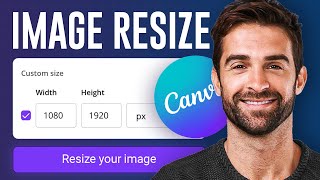 How to Resize Images In Canva 2024  Quick amp Easy Tutorial for Beginners [upl. by Ahtram740]