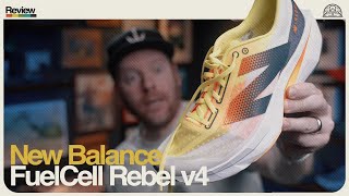 This is a great daily trainer  NEW BALANCE FUELCELL REBEL v4  Ginger Runner Review [upl. by Dasha]