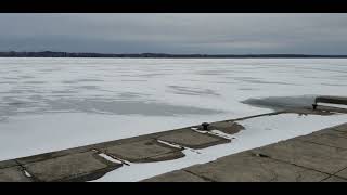 Lake Scugog Ice Report for Mon Jan 8 2024 [upl. by Bradleigh]