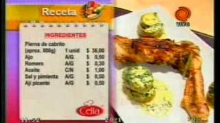 cabrito al horno con papas al perejil pt4 201105103gp [upl. by Lepper425]