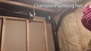 Leaking Drain Pipe ABS repair [upl. by Herrod]