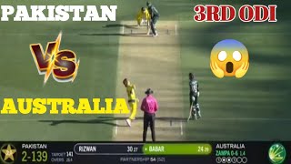 Pakistan Vs Australia 3rd Odi  Series 202425 [upl. by Torr656]