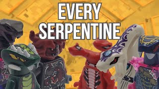 Every Ninjago Serpentine Minifigure [upl. by Raseta]