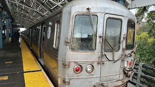 BMT Subway R46 N Train Ride from AstoriaDitmars Boulevard to Coney Island via West End Express [upl. by Mota]