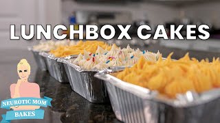 How to Make Lunchbox Cakes [upl. by Ys79]